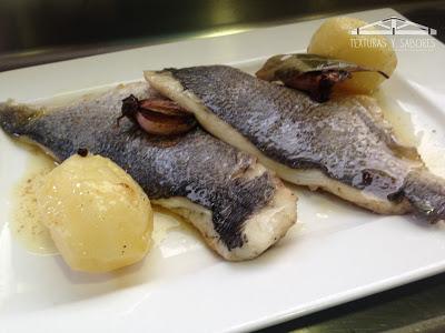 Dorada al ajo pescador