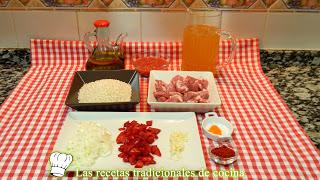 Receta de arroz con magro