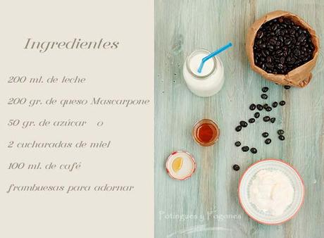 Batido de mascarpone y café
