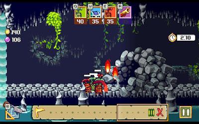 Impresiones con The Incredible Baron: un 'tower defense' pixelado para ordenadores