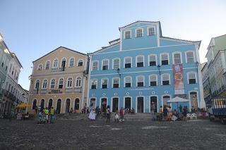 Salvador. Pelourinho de Noche y día.