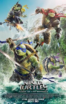 Ninja Turtles: Fuera de las sombras. Transforninjas.
