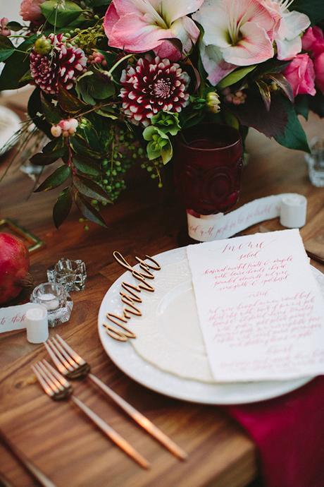 letreros personalizados mesa