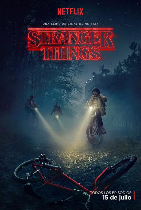 Tráiler y afiche de #StrangerThings, la nueva serie de @Netflix con #WynonaRyder