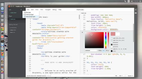 Instalar, Actualizar y Remover Brackets en Ubuntu y Linux Mint