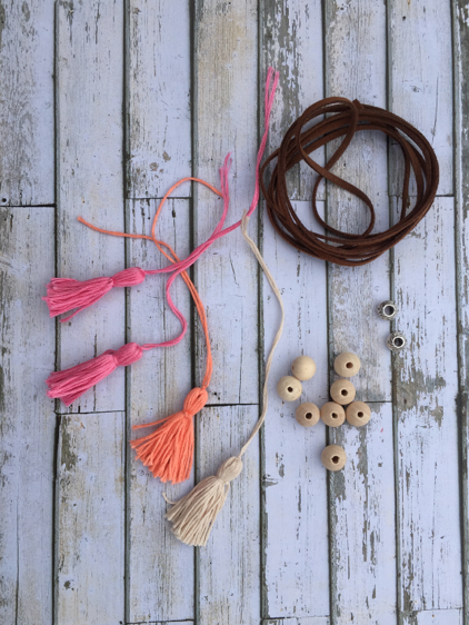 DIY : COLLAR CON BORLAS