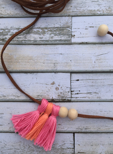 DIY : COLLAR CON BORLAS