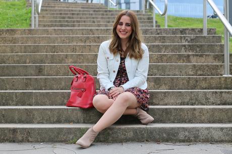 Outfit de diario con vestido para primavera