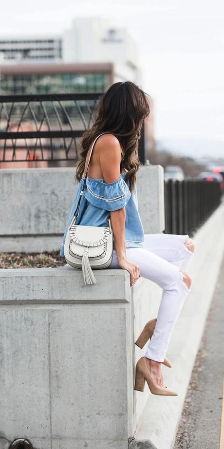 Looks con pantalones blancos