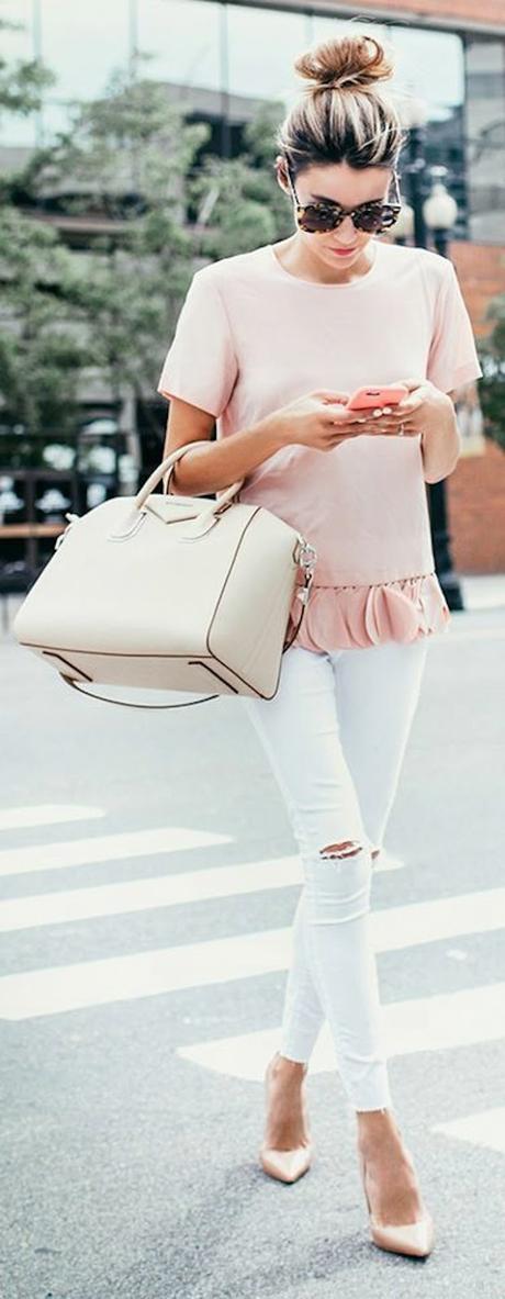 Looks con pantalones blancos