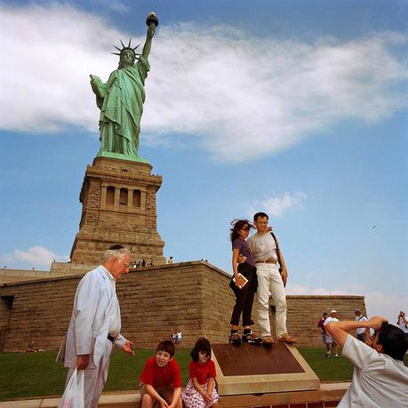 At Statue Of Liberty Ny
