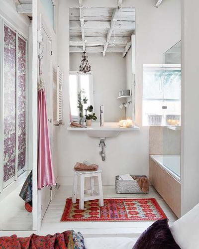 Los mejores baños llenos de color.