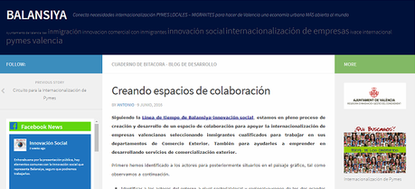 Balansiya, indor, innovación social, internacionalización de empresas, inmigrantes