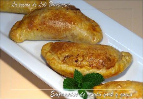 Empanadas de jamón york y queso