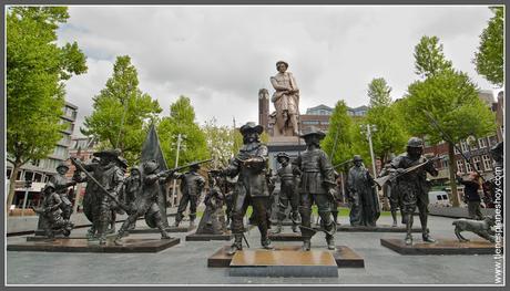 Rembrandtplein Amsterdam (Países Bajos)