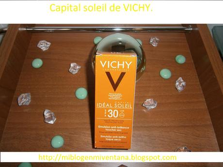 Protector solar Capital idèal soleil de Vichy.