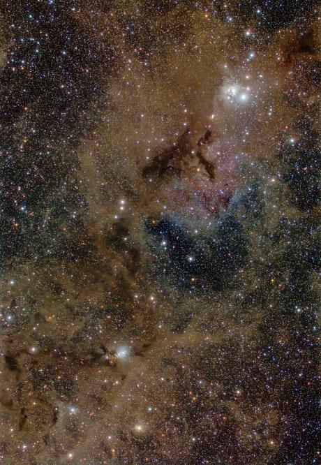 Polvo de estrellas en Perseo