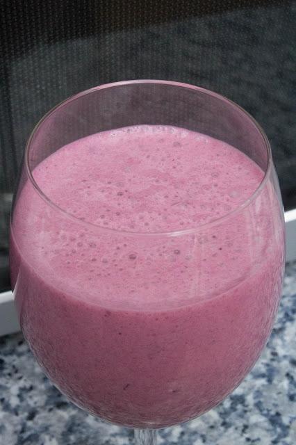 Batido de cerezas