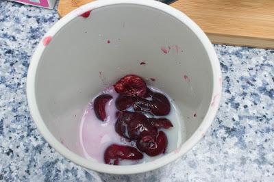 Batido de cerezas
