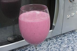 Batido de cerezas