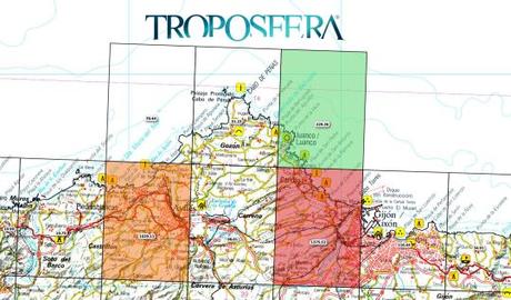 España: Mapa de emisiones de PM10 (Inventario EMEP 2013)