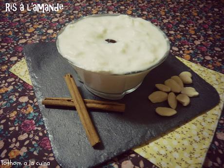 RIS À L'AMANDE (ARROZ CON LECHE DANÉS)