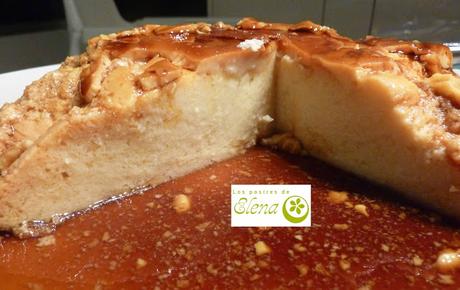 Flan de chirimoya