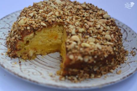 receta facil bizcocho relleno con crema a la naranja 05