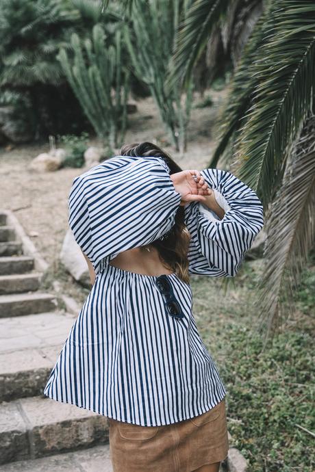 Chicwish-Off_The_Shoulders_Top-Outfit-Suede_Skirt-Free_People-Isabel_marant_Sandals-Chanel_Vintage_Bag-Statement_Earrings-Boho-Collage_Vintage-52