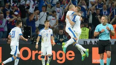 Eslovaquia derrotó 2-1 a Rusia en  Eurocopa 2016