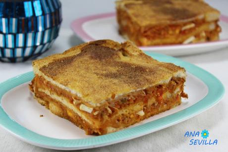 Sandwich de atún y tomate olla GM