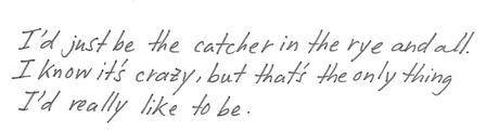 → The Catcher in the Rye - J. D. Salinger