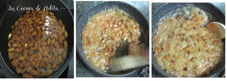 Almendras garrapiñadas