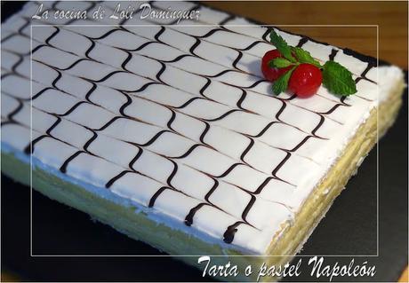 Tarta o pastel Napoleón