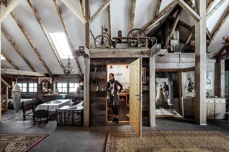 Antiguo Granero Convertido en Casa Rustica