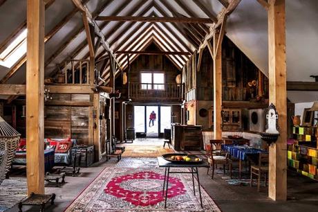 Antiguo Granero Convertido en Casa Rustica