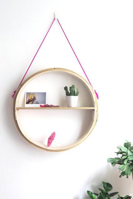 DIY: ESTANTERIA REDONDA