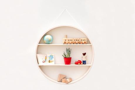 DIY: ESTANTERIA REDONDA