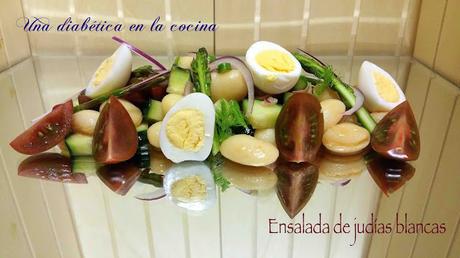 Ensalada de judías blancas