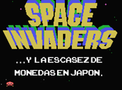 ¿Qué relación entre Space invaders escasez monedas Japón?