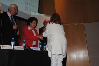 Nuestra Vicepresidenta y ex Presidenta de SECOT Bizkaia Mari Carmen Gutiérrez premiada como Senior excelente.