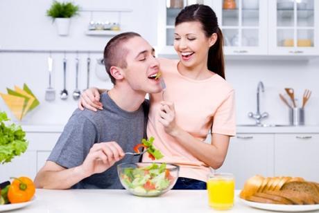 al hombre se le conquista por el estómago