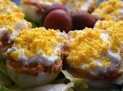 Huevos rellenos Atún