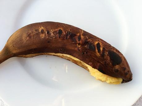 postres rápidos postres para niños postres para barbacoa postres fáciles postres delikatissen postres con plátano Plátano BBQ barbacoa banana bbq 