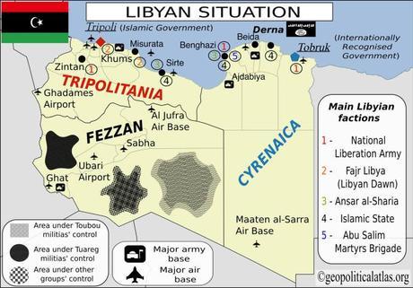 La situación libia actual, un caótico quién es quién