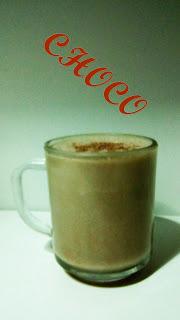 Batido de  yogur y chocolate