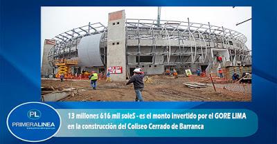 AVANZA CONSTRUCCIÓN DEL COLISEO CERRADO DE BARRANCA…