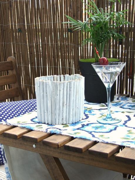 diy portavelas de tronquitos para tu terraza diy portavelas de tronquitos para tu terraza