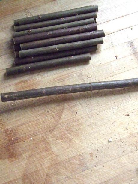 diy portavelas de tronquitos para tu terraza diy portavelas de tronquitos para tu terraza