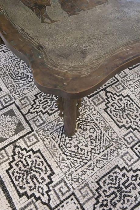 Alfombras inspiradas en los mosaicos romanos